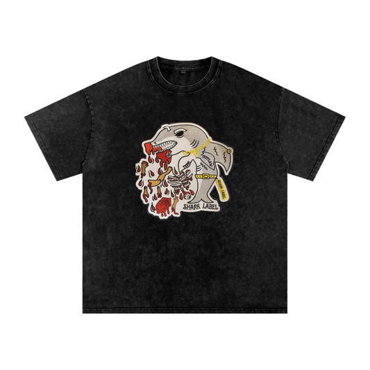 Acid Wash Oversize T-Shirt - 250 GSM